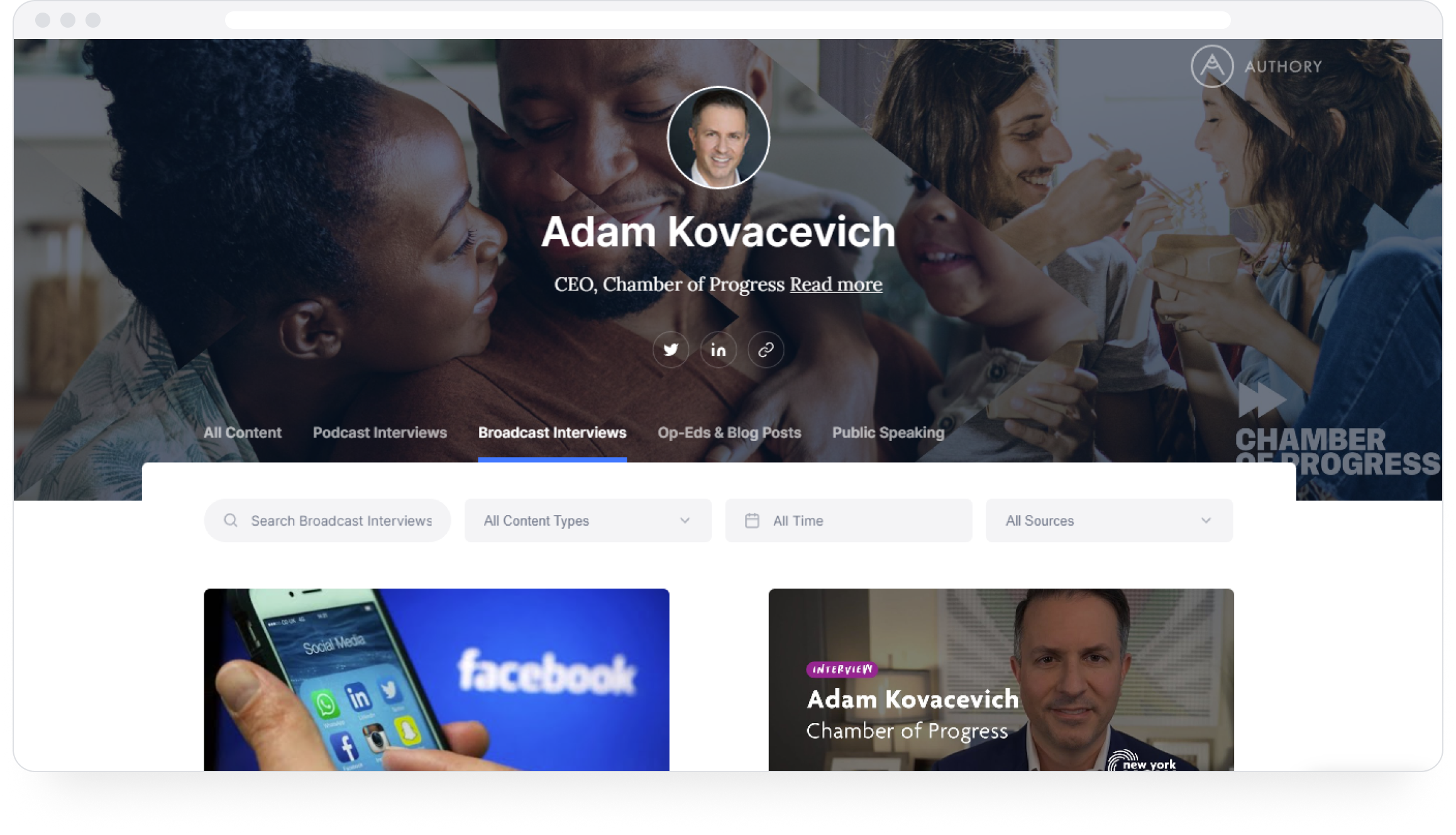 Adam Kovacevich’s Authory account