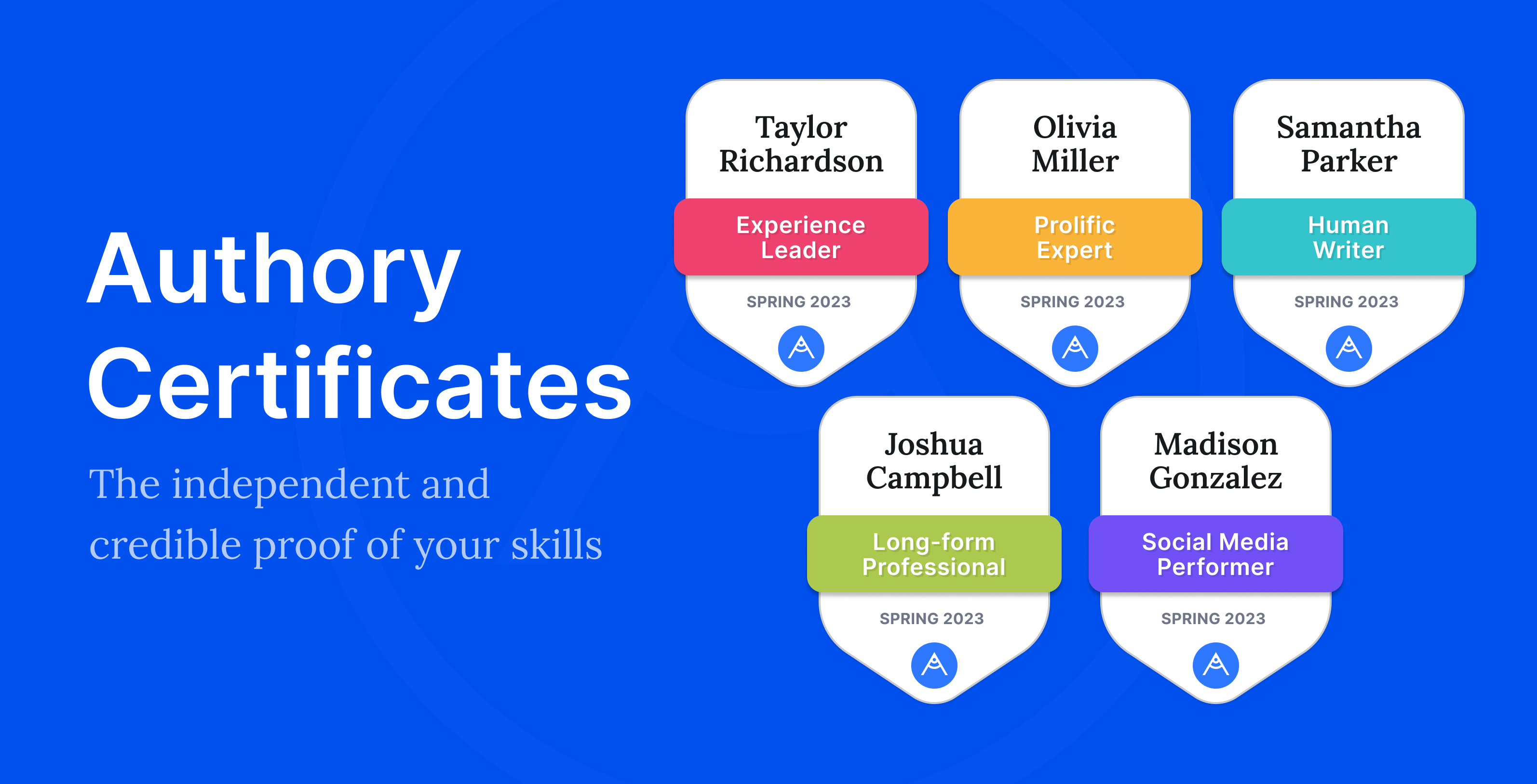 Preview image of Introducing Authory Certificates: The independent and credible proof of your skills